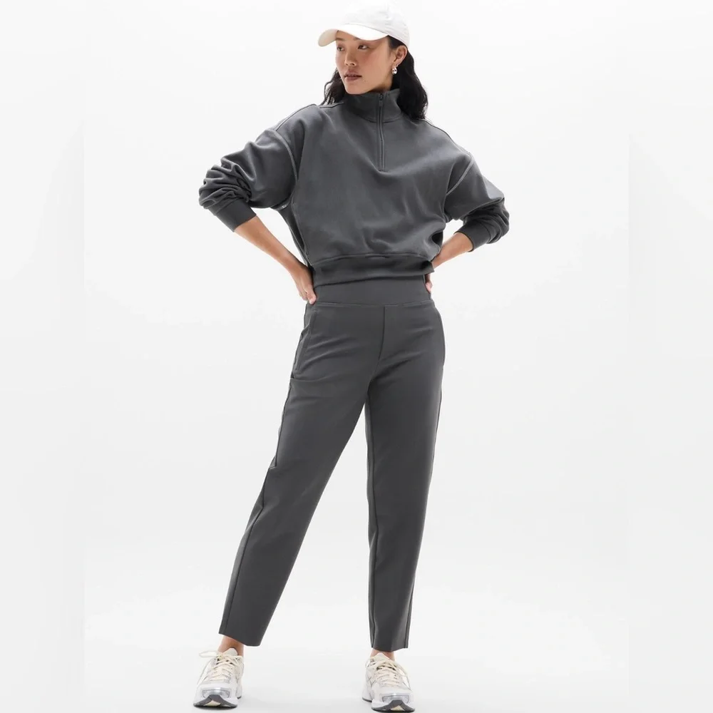 NWT Athleta Endless Shadow Gray Pants size 0. - Picture 1 of 9